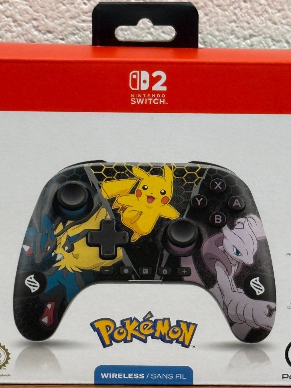 PowerA Advantage Wireless Controller Switch 2 Pokemon Mega Evolutions NIB